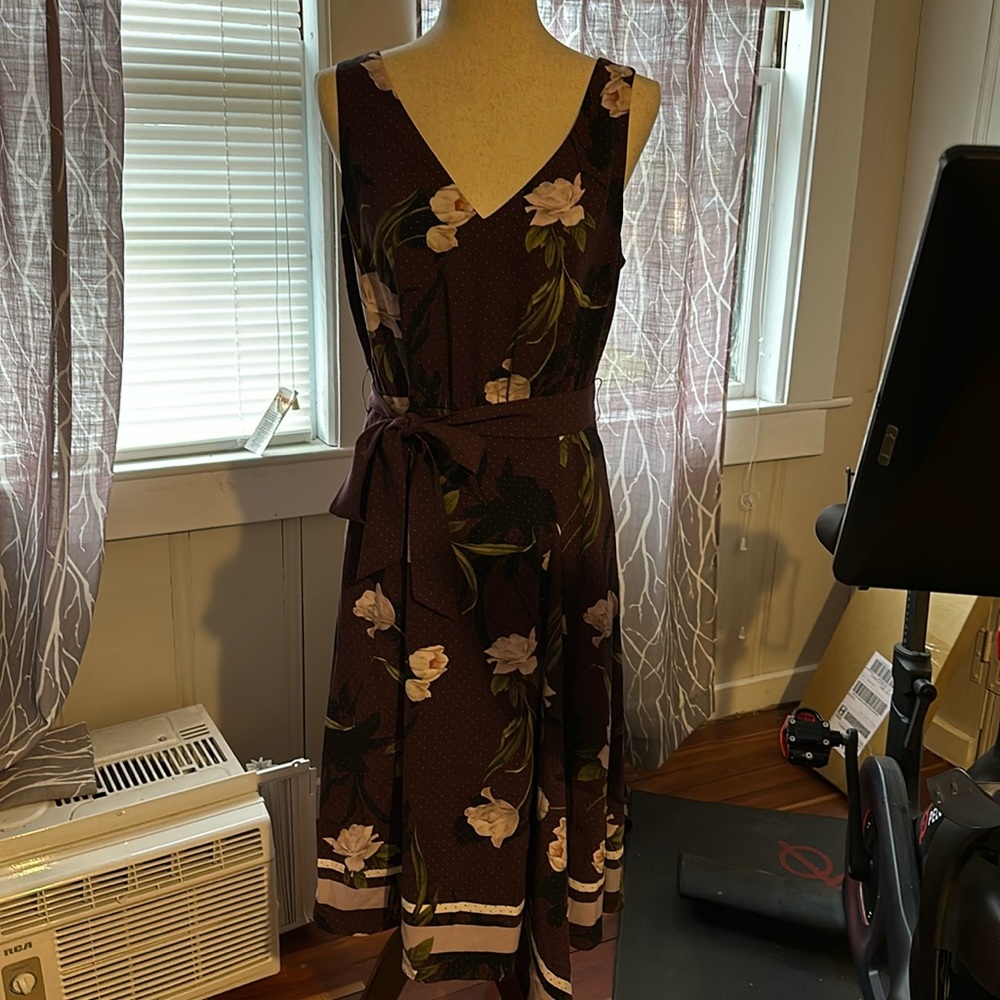 Ted Baker Floral Asymmetrical dress